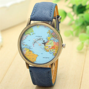 FREE Global Travel Map Watch