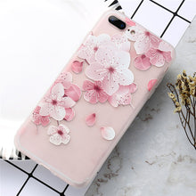 FREE Flower Patterned Phone Case For iPhone 6 6s 7 Plus 8 Plus X 10