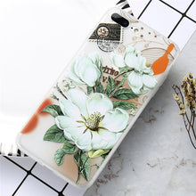 FREE Flower Patterned Phone Case For iPhone 6 6s 7 Plus 8 Plus X 10