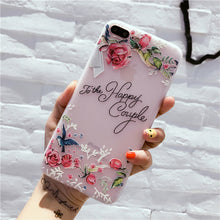 FREE Flower Pattern Phone Cases For iPhone 6 6s 7 8 Plus